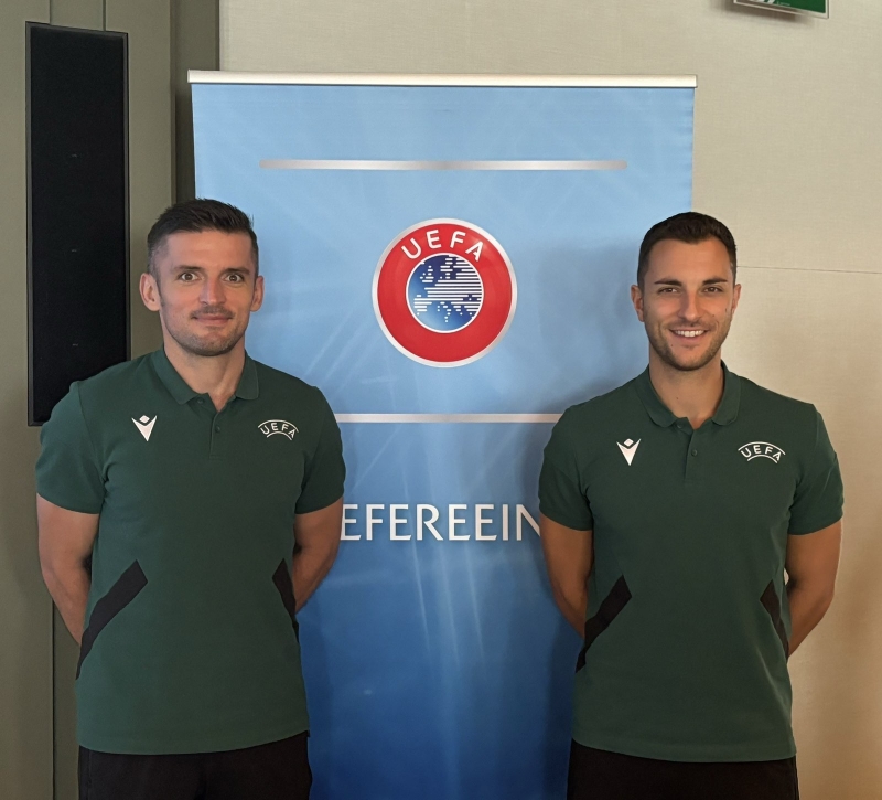 Magyar játékvezetők az UEFA továbbképzésén