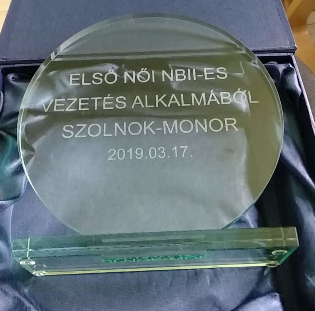 Hegyi Eszter bemutatkozott az NB II-ben