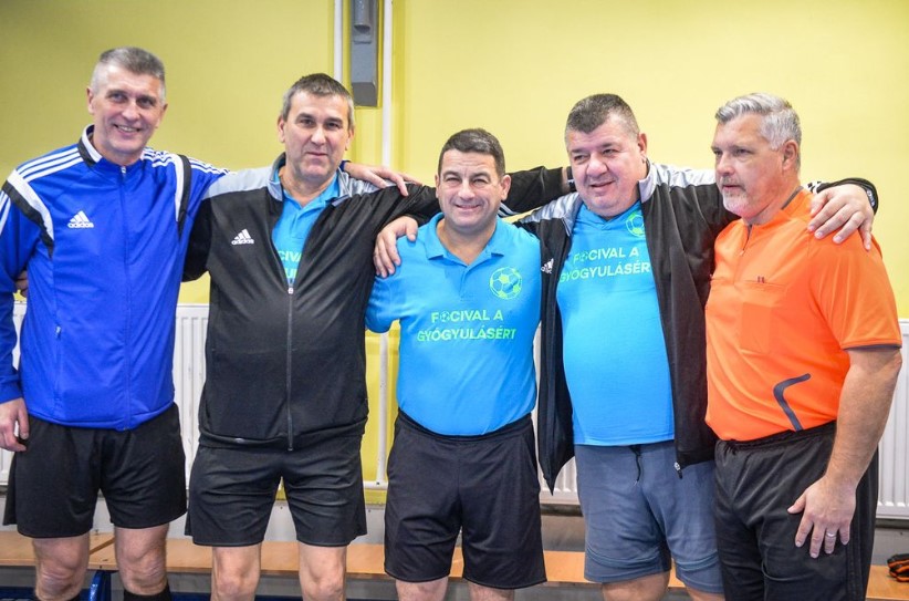 Jótékonykodtak a játékvezetők
