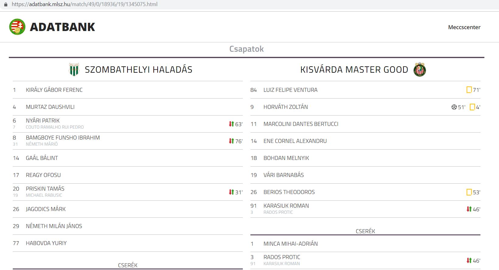 Megbukott az MLSZ informatika!