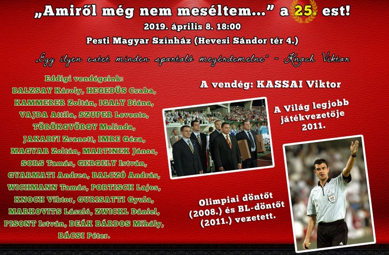 Kassai: Amiről még nem beszéltem