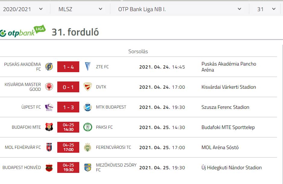 Hol a vasárnapi küldés? Frissítve