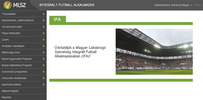 Vg: MLSZ informatikáról