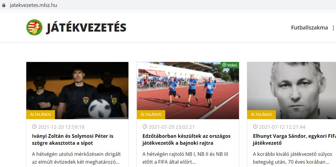 Csendben van az MLSZ játékvezetés ügyében!