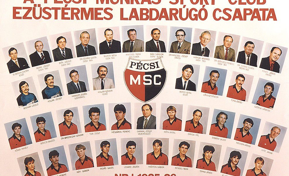40 éve lett bajnoki ezüstérmes a PMSC!