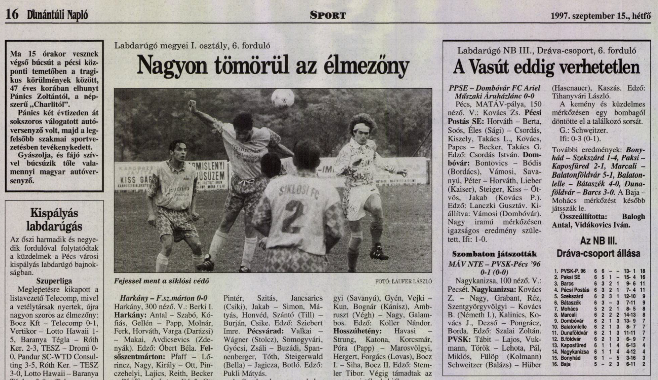 1997/1998 - megye I.