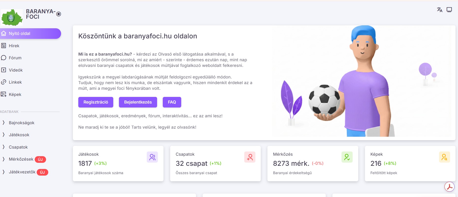 Számos újdonság a weboldalon