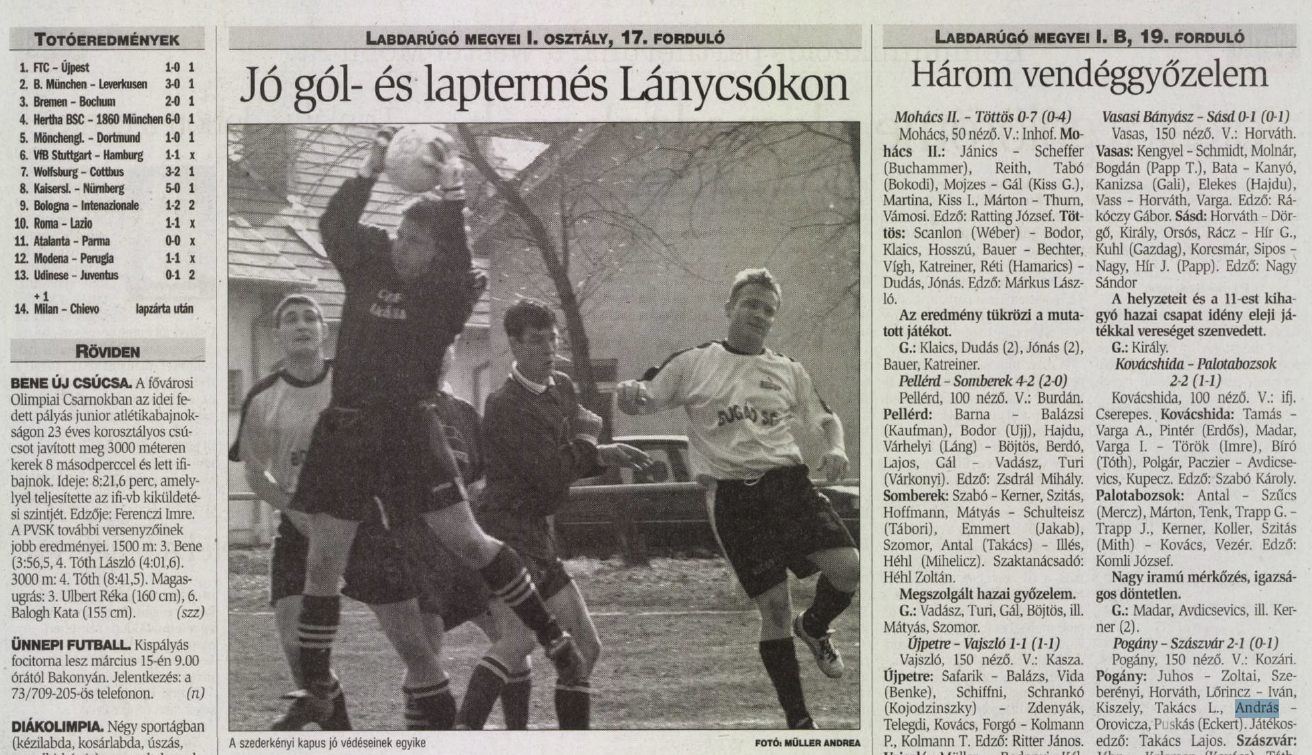 2002/2003 - megye I.